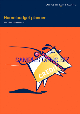 Home Budget Planner pdf free